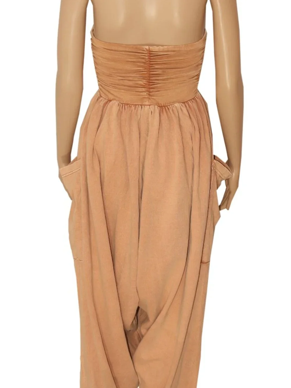 Free People FP One Jayla Harem Convertible Jumpsuit Straight Leg New XS